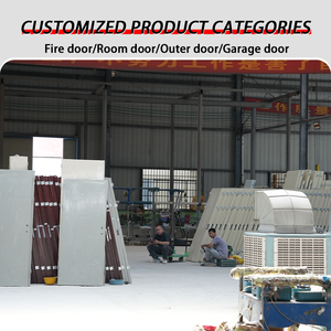 OEM/ODM Porte de séparation de <span class=keywords><strong>grange</strong></span> Dalle de métal Design Sécurité Entrée avant Intérieur Intérieur Garag Autres portes coupe-feu <span class=keywords><strong>en</strong></span> acier - Product Image 4