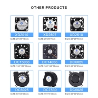 2510 25mm * 25mm * 10mm flujo Axial silencioso humidificador que contiene aceite inversor máquina gabinete proyector impermeable 25mm ventilador de refrigeración