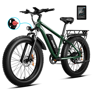 26인치 48V/1000w 리어 허브 모터 자전거 7단 기계식 디스크 브레이크 전기 산악자전거 풀 서스펜션 - Product Image 1