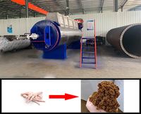 Ligne de production automatique de farine de poulet Machines de traitement des aliments pour animaux