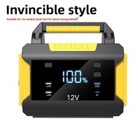 Démarreur de batterie au lithium à trois éléments 12V 24V grande capacité amélioré pour camions lourds et excavatrices
