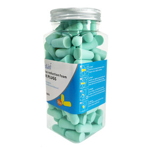 Vente en gros de qualité 60 paires de bouchons d'oreille de sécurité bouchons d'oreille en mousse souple pour le sommeil <span class=keywords><strong>bouchon</strong></span> d'oreille antibruit - Product Image 3