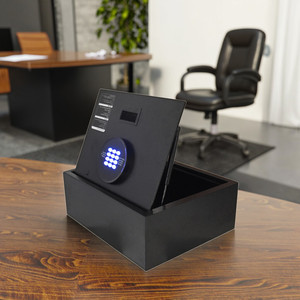 กล่องเซฟล็อคอิเล็กทรอนิกส์แบบดิจิตอลสำหรับห้องพักในโรงแรมตู้โน้ตบุ๊คปลอดภัยโซลูชันการจัดเก็บที่ปลอดภัย - Product Image 5