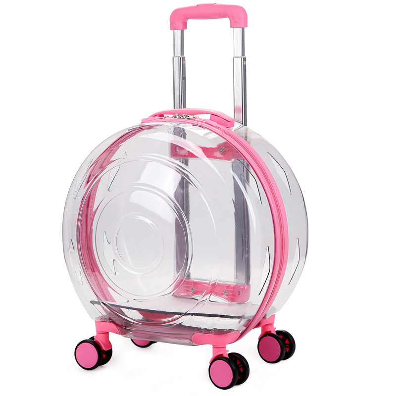 caja de burbujas-totalmente transparente-rosa