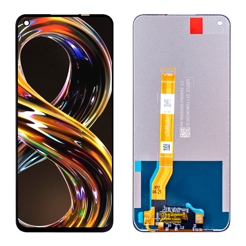 Kit Schermo LCD Per Oppo A96 4G / Realme Narzo 50 / Realme 8i / 9i – Display Touch Digitizer Da 6.6”, Sostituzione Qualità AAA+, Con Istruzioni – Nero