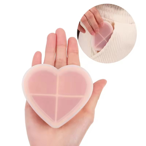 Boîte à pilules en silicone, étui de rangement, organiseur 7 jours, boîte à médicaments scellée, organiseur de rangement, forme de cœur, boîte à pilules hebdomadaire portable <span class=keywords><strong>pour</strong></span> <span class=keywords><strong>les</strong></span> voyages - Product Image 5