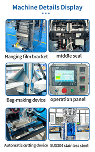 Equipo de Envasado Automático de Alta Velocidad VFFS para Aperitivos, Palomitas de Maíz, <span class=keywords><strong>Chips</strong></span> de Maíz, Bolsas Pequeñas con Sellado Trasero - Product Image 4