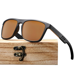 Lunettes De soleil en bois De bambou, verres solaires, De styliste, <span class=keywords><strong>2022</strong></span> - Product Image 4