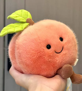 Muñeco de Peluche Morado Vibrante con Forma de Berenjena, Pequeño, Antiestrés, Tipo Oso, de Algodón PP, Simulación de Vegetal, Muñeco que Cambia de Expresión - Product Image 6