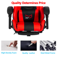 Chaise Gaming VANBOW Professionnelle et Confortable Sur Mesure, Fauteuil PC Inclinable OEM avec Dossier et Hauteur d'Assise Réglables