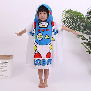 Serviette <span class=keywords><strong>de</strong></span> plage à capuche en microfibre pour les tout-petits <span class=keywords><strong>Cape</strong></span> <span class=keywords><strong>de</strong></span> couverture Poncho à séchage rapide pour les enfants <span class=keywords><strong>de</strong></span> 2 à 6 ans Serviettes <span class=keywords><strong>de</strong></span> bain douces pour la salle <span class=keywords><strong>de</strong></span> bain - Product Image 1