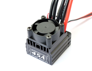 Contrôleur de vitesse électronique (ESC) brushless 35A 2-3S Lipo avec BEC 6V 2A et dissipateur thermique en aluminium - Product Image 4
