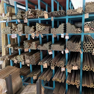 Tuyau en laiton de grand <span class=keywords><strong>diamètre</strong></span> H59 H62, <span class=keywords><strong>tube</strong></span> en <span class=keywords><strong>cuivre</strong></span> creux à paroi mince, tuyau droit enroulé avec services de découpe - Product Image 5