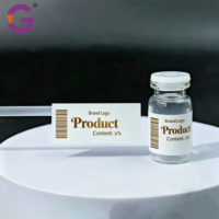 Maßgefertigte Peptid-Etiketten auf Rolle Wasserfeste Langlebige Kühlfestigkeitssichere Verpackungsetiketten für 3ml Flaschen Individuelle Aufkleber mit Logo