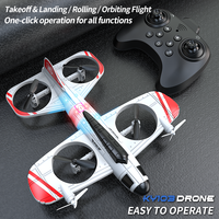 KY103 Avión de Control Remoto con Rotación de 360°, Aterrizaje con una Sola Tecla, Vuelo Estacionario, Mini Aeronave Ultraligera, Modelo de Dron RC