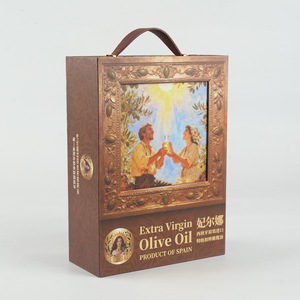 Olive Oil Gift <b>Box</b> Extra Virgin Premium Packaging Customizable Size Personalized Design - Product Image 3