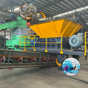 Double Shaft Shredder <b>Machine</b> Used Plastic Recycling Crusher Rubber Wood Display Racks Motor Core - Product Image 1