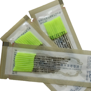 ผู้ผลิตขายส่งเข็มฝังเข็มฆ่าเชื้อแบบใช้แล้วทิ้งพร้อมที่จับพลาสติกหลอด 100 ชิ้น - Product Image 4