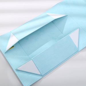 Trong Kho Sang Trọng Đóng Mở Hộp Quà Tặng Bao Bì Giấy Gấp Hộp Với PU Xử Lý - Product Image 4