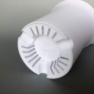 16*17,9 cm blanco negro balcón redondo plástico profundo alto flor vivero maceta de malla para <span class=keywords><strong>Cactus</strong></span> suculenta - Product Image 2