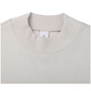 ZHY Personnalisé Haute Qualité DTG/DTF Uni Décontracté Tricoté 100% Coton 280GSM Lourd Oversize Unisexe Écologique Respirant Vierge - Product Image 2