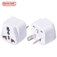 Steker Adaptor daya Universal UK/US/EU ke AU Australia NZ 2 Pin Travel Adaptor daya steker stopkontak dinding