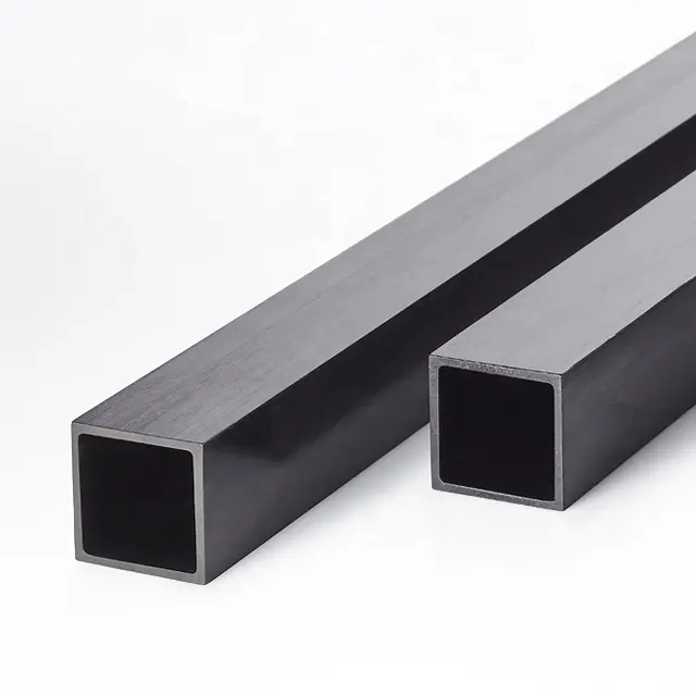 Square tube carbon steel pipe black hollow section carbon steel Q235 square metal tube