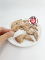 Nourriture pour chat lyophilisée de haute qualité traite le cou de caille lyophilisé naturel nourriture pour animaux de compagnie directe en usine