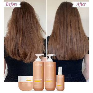 แชมพูน้ำมันละหุ่งสีดำจากจาไมก้า/ผมหนาสำหรับผมแห้งและเปราะการเติบโตของเส้นผมแอฟริกา/ตะวันออกกลางฉลากส่วนตัว - Product Image 4