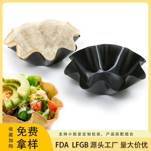 กระทะเหล็กคาร์บอนรูปดอกไม้ แม่พิมพ์อบขนมแบบไม่ติดกระทะ ลายดอกทานตะวัน ชามสลัดแบบหนา YXA0175 - Product Image 5