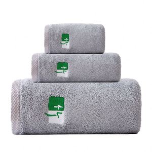 Ensemble de serviettes de bain en bambou pour adultes, haute densité, absorbantes, douces, couleur unie, jetables, antibactériennes, durables, pour usage domestique - Product Image 3