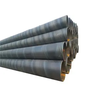 SSAW Thick Large Diameter Cold Rolled Structural Transport Carbon Spiral Welded Pipe Price Supplier