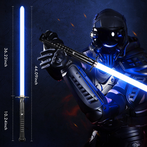 ดาบไลท์เซเบอร์ LGTsaber รุ่น Katana RGB / Neopixel สไตล์ซามูไร ด้ามโลหะ ดาบเลเซอร์ พร้อมเสียงแบบกำหนดเอง แกว่งได้อย่างราบรื่น เหมาะสำหรับคอสเพลย์และการต่อสู้ - Product Image 4