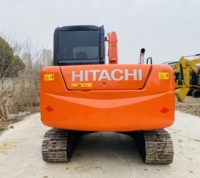 Excavatrice sur chenilles Hitachi ZX60 6,3 tonnes d'origine japonaise, occasion, godet de 0,24 m³, faible nombre d'heures de travail