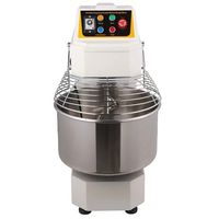 Robot Pétrin Mélangeur Réfractaire 4500W pour Boulangerie, Machine à Farine pour Pâte 50Kg, Industrie, Cuisine Domestique, Gâteau à la Main avec Boîte