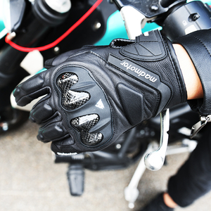 <span class=keywords><strong>MADBIKE</strong></span>-Guantes de Ciclismo de carreras para hombre, piel de oveja de dedo completo, impermeables, para exteriores, para esquí, con pantalla táctil - Product Image 2