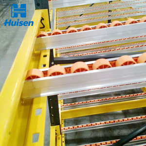 Estanterías de Almacenamiento de Acero con Rodillos de Gravedad, Certificación CE, Estanterías Industriales para Palés, Recogida Rápida, Modulares - Product Image 6