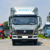 Nouveau Camion de Chantier SINOTRUK Howo Tongshuai 4x2 185ch Diesel Euro 6 avec Caméra Arrière et Grille de Protection, Vente Directe Usine