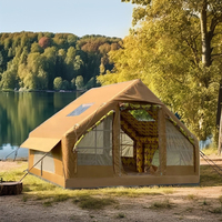 Tente de camping gonflable de luxe quatre saisons FR 2025 en Oxford, imperméable, installation rapide, résistante aux UV, durable, portable pour la randonnée