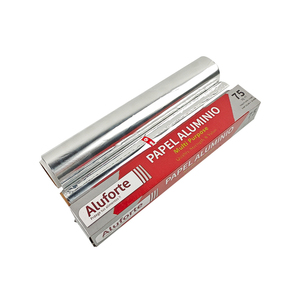 30-45cm Width Barbecue Aluminium <b>Foil</b> Paper 0.010-0.030mm Thickness Food Grade Aluminum <b>Foil</b> Roll Manufacturer - Product Image 1