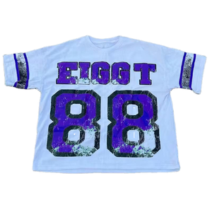 Camisetas de Algodón y Fibra de Bambú Lisas de Alta Calidad para Hombre, Corte Regular, Transpirables, Informales, Personalizadas - Product Image 1