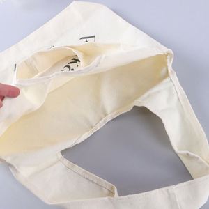 Bolsa de Mano de Lona Resistente con Logotipo Personalizado, Bolsa de Compras de Playa de Algodón para Mujer - Product Image 2