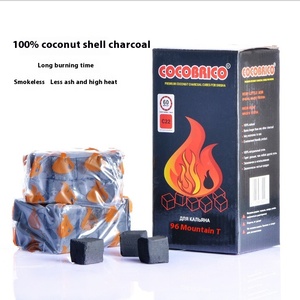 Wholesale Sale 100% Pure Natural Coco Shisha Charcoal Briquette <strong>Coconut</strong> Shell Charcoal Hexagonal Briquette for Hookah Price - Product Image 2