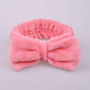 New Arrival Women Head Wrap Soft Coral Fleece Makeup <b>Headband</b> Washing Face Turban Fashion Hairband Hair Accessories - Product Image 4