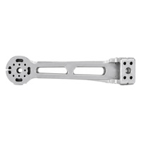 Komponen Lengan Struktural dari Paduan Aluminium yang Diproses CNC HANCHI dengan Pemutaran & Pengolahan Permukaan Khusus