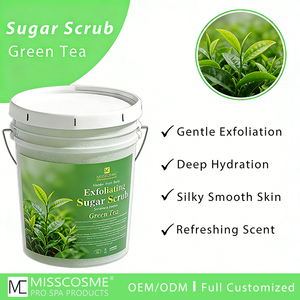 Gommage corporel au sucre bio hydratant et exfoliant de haute qualité, formule personnalisée pour les salons de beauté américains - Product Image 1