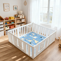 Tapis de jeu pour bébé en polaire corail à imprimé animal, à poils ras, antidérapant, résistant aux taches, écologique et rembourré pour nourrissons, tout-petits et chambre à coucher