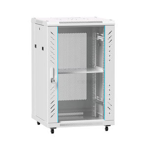 18u गहरे 1000 मिमी नेटवर्क सर्वर कैबिनेट मंजिल खड़ी रैक, कंप्यूटर कमरे के लिए 19 इंच मानक - Product Image 2