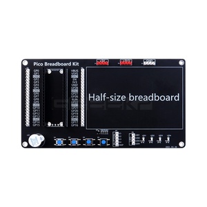 Bssy) Raspberry Pi Pico/ W Breakout <span class=keywords><strong>Breadboard</strong></span> kit hỗ trợ đèn <span class=keywords><strong>LED</strong></span> nút buzzer - Product Image 1