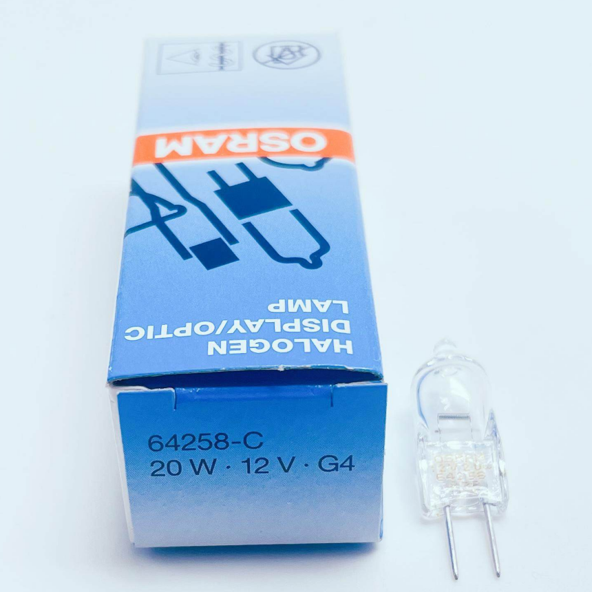 7 OSRAM 64258-C 12V 20W G4 2000H